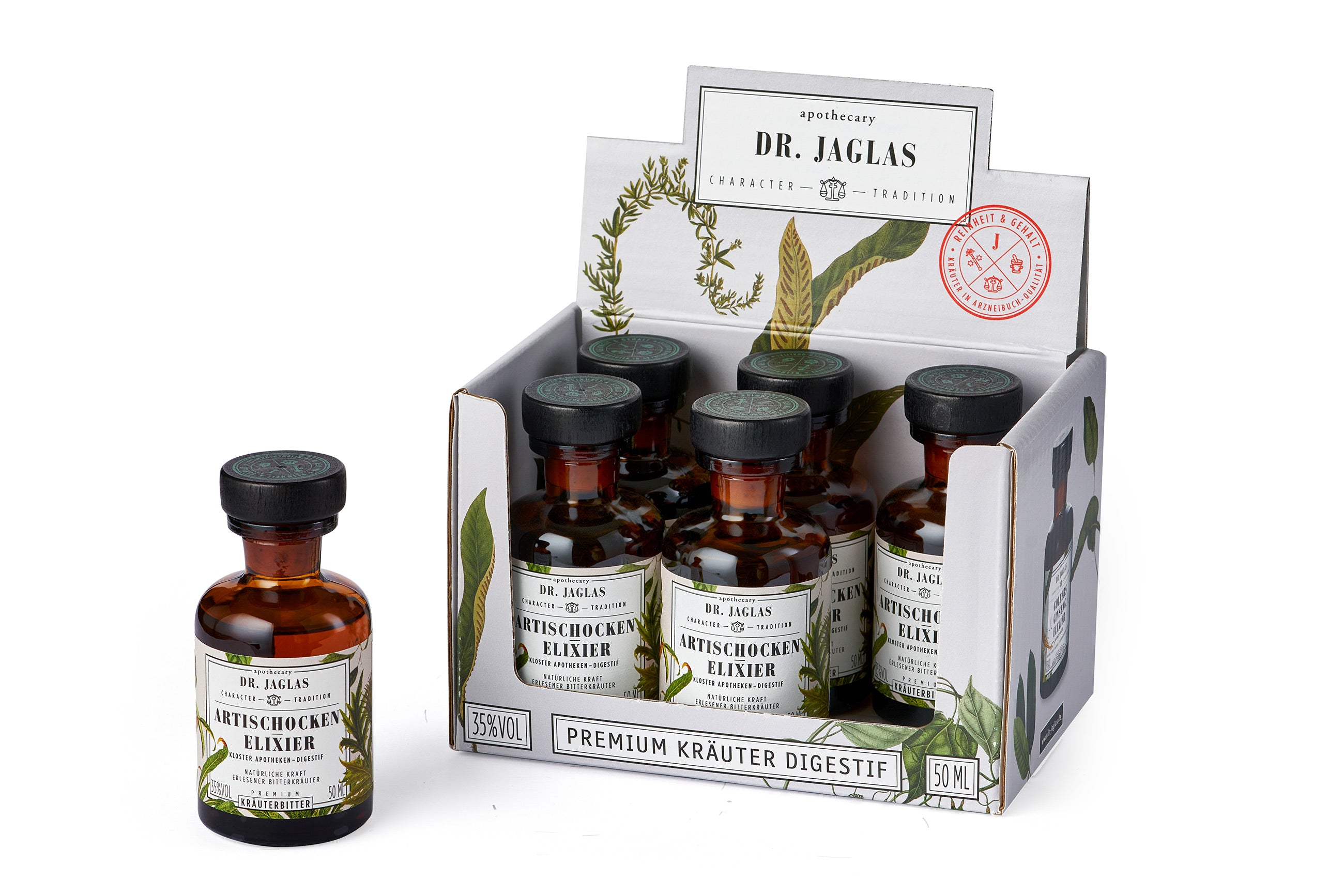 Dr Jaglas Artischocken Elixier 6 Minis