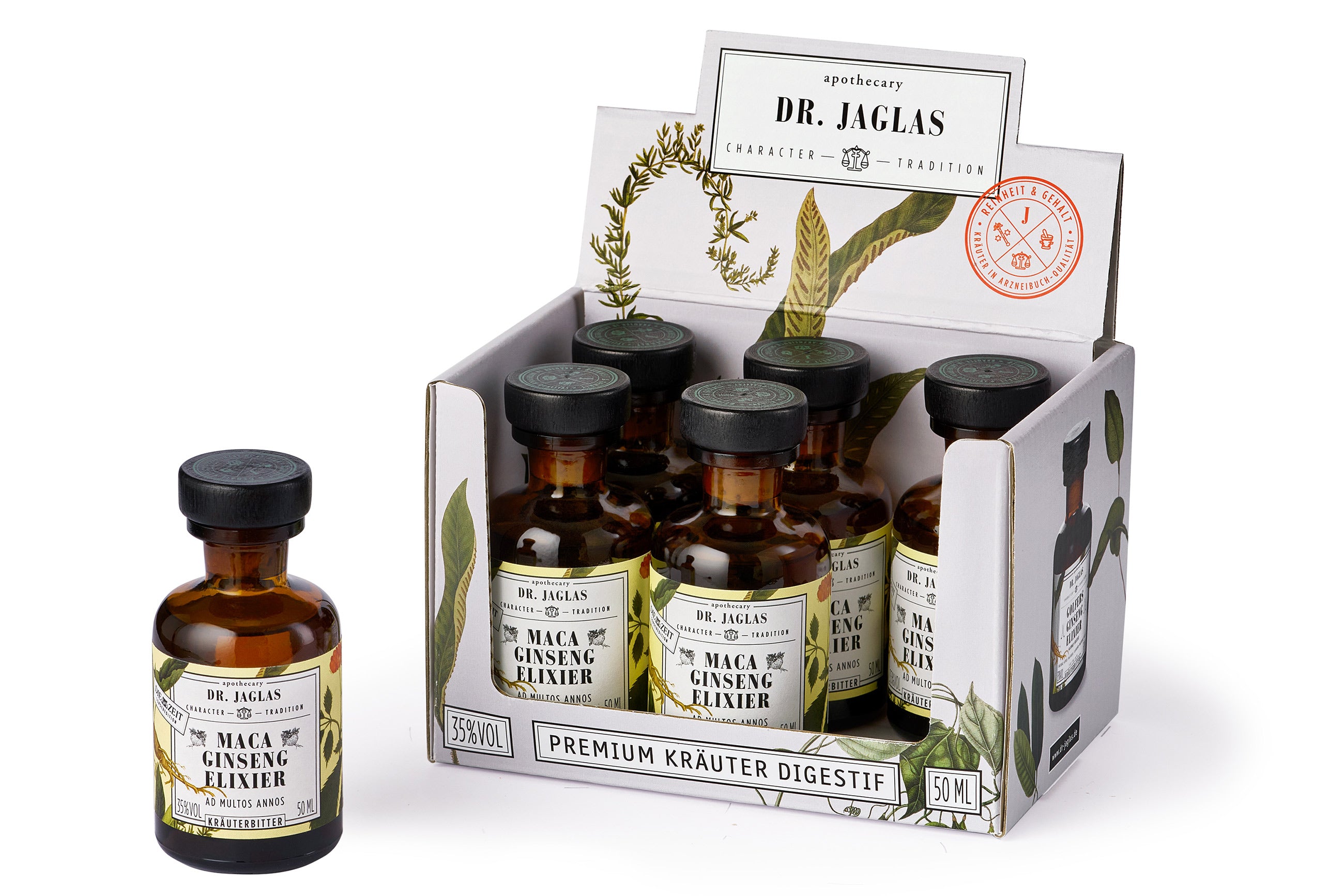 Maca Ginseng Elixier 6 Minis
