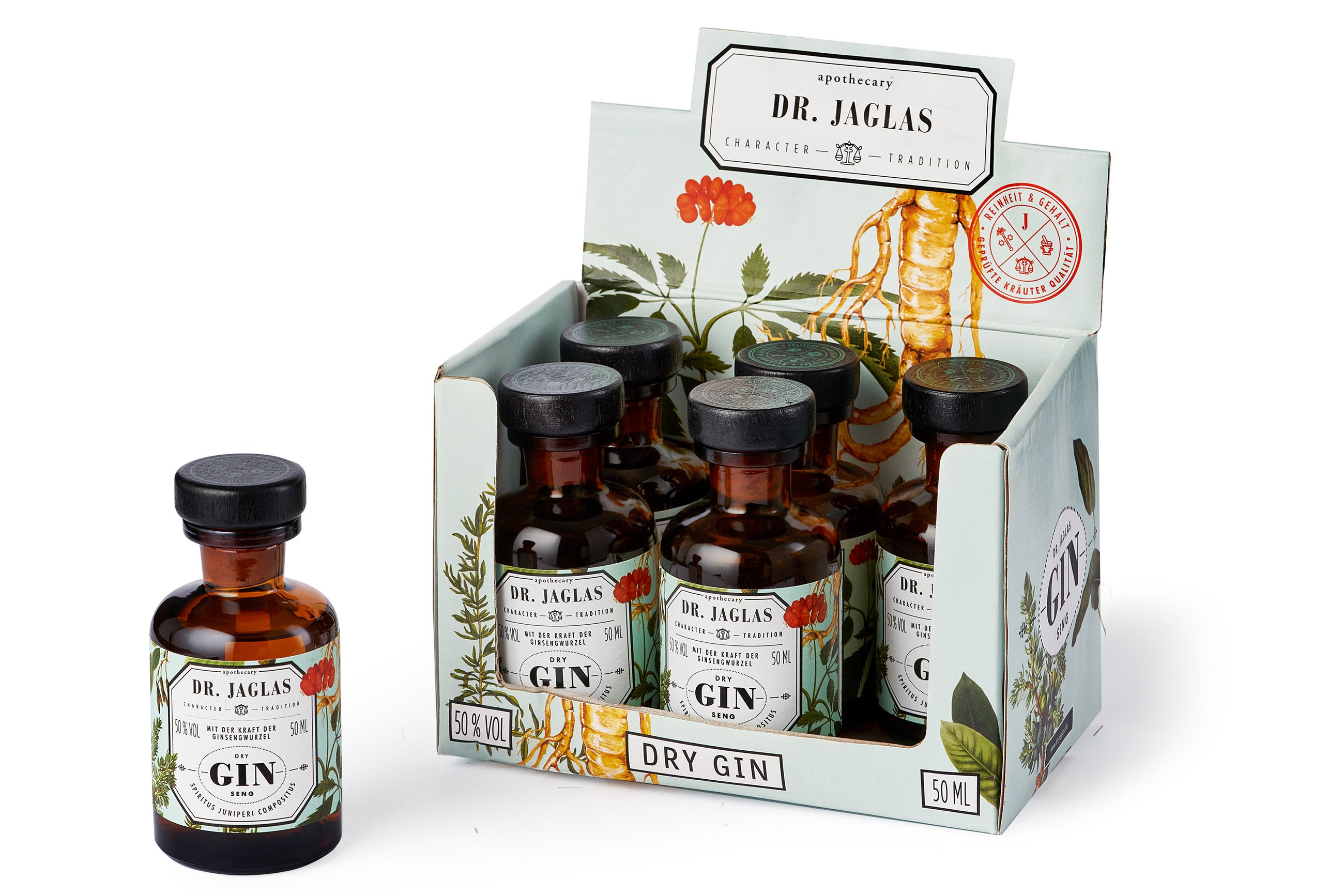 Dr Jaglas Ginseng Gin 6x 50 ml