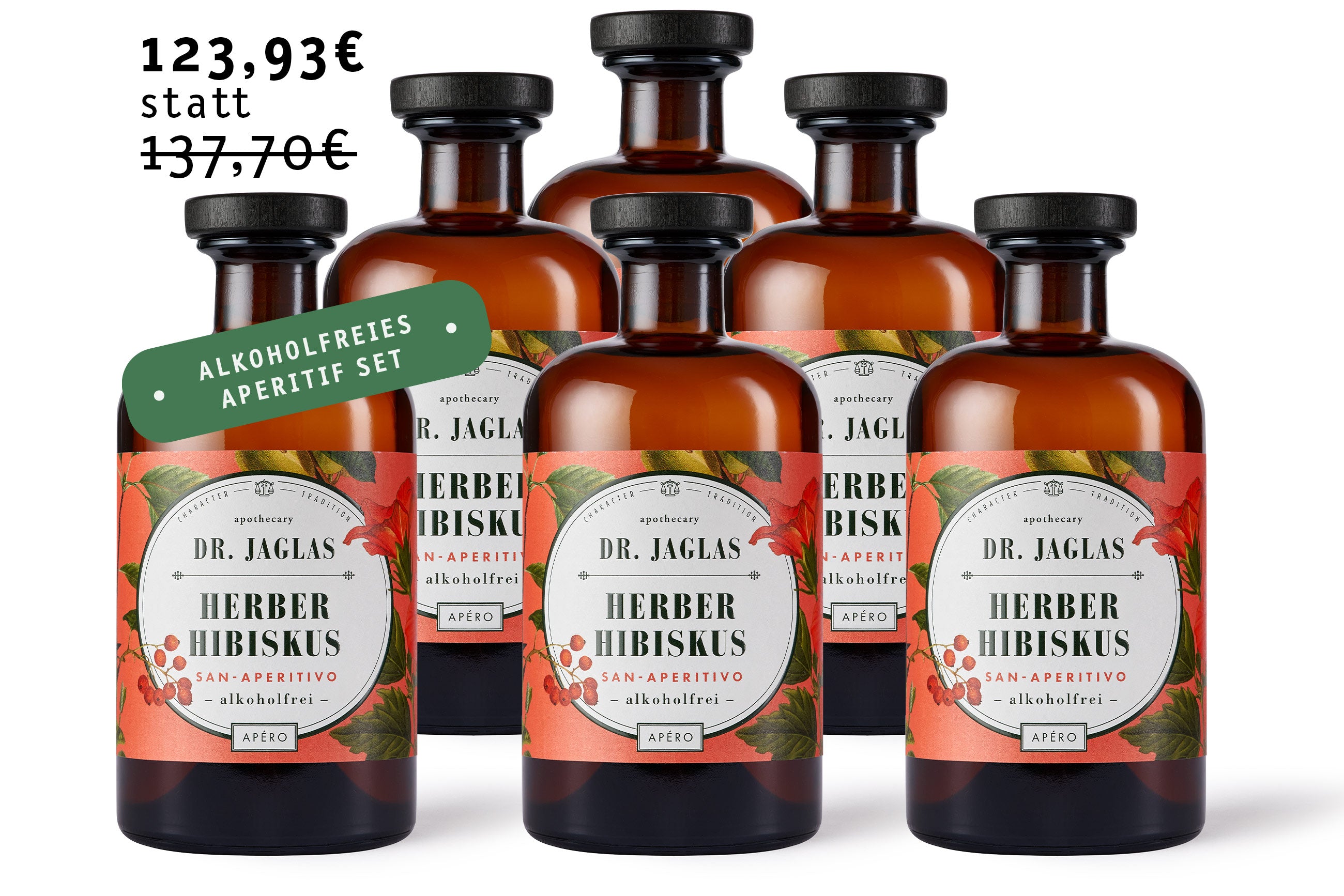 6x Herber Hibiskus im Bundle