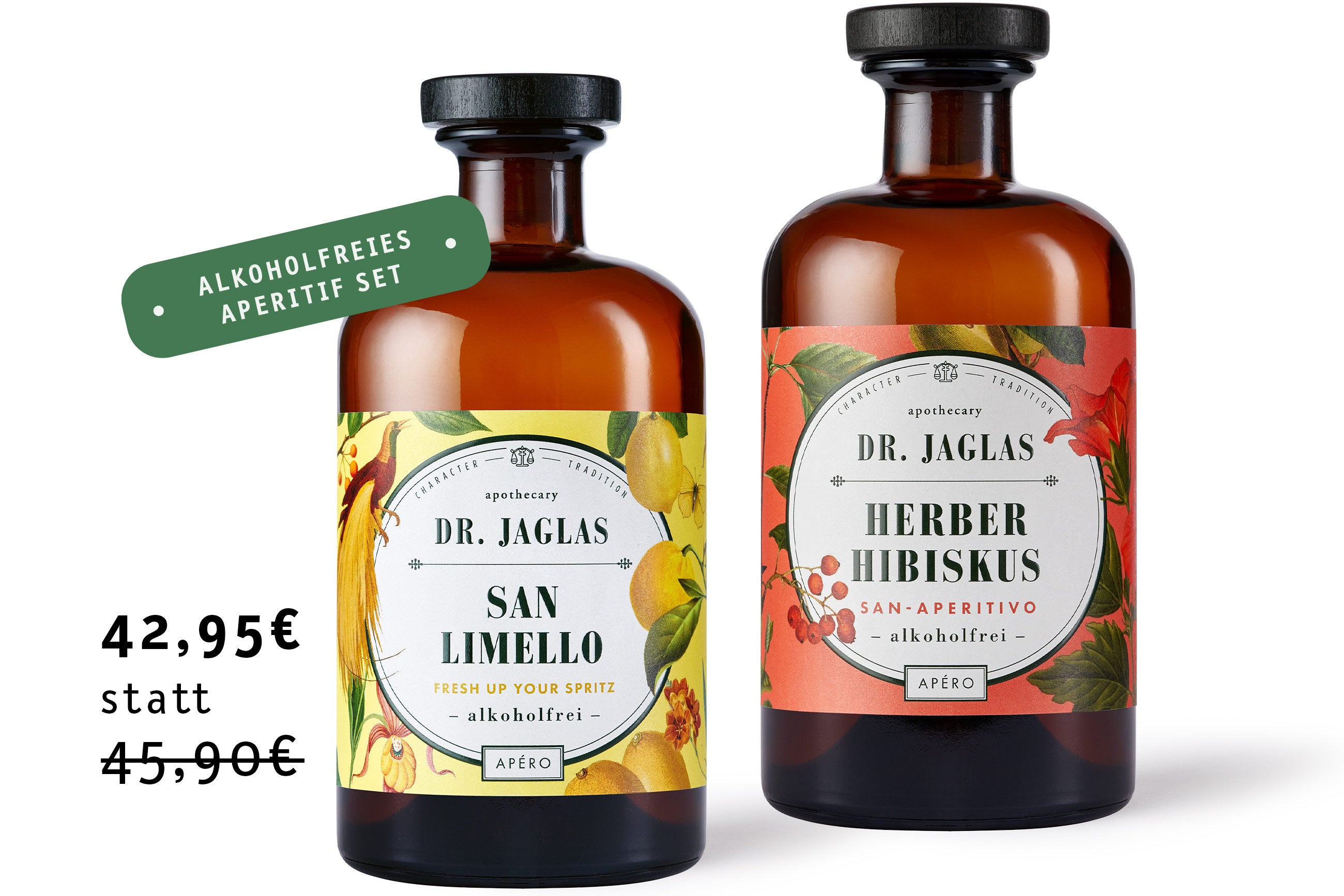 Alkoholfreies Aperitif Set