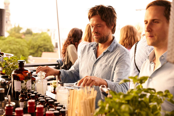 Ginseng Gin Launch Event über den Dächern Berlins