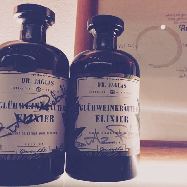 Glühweinkräuter Elixier signiert