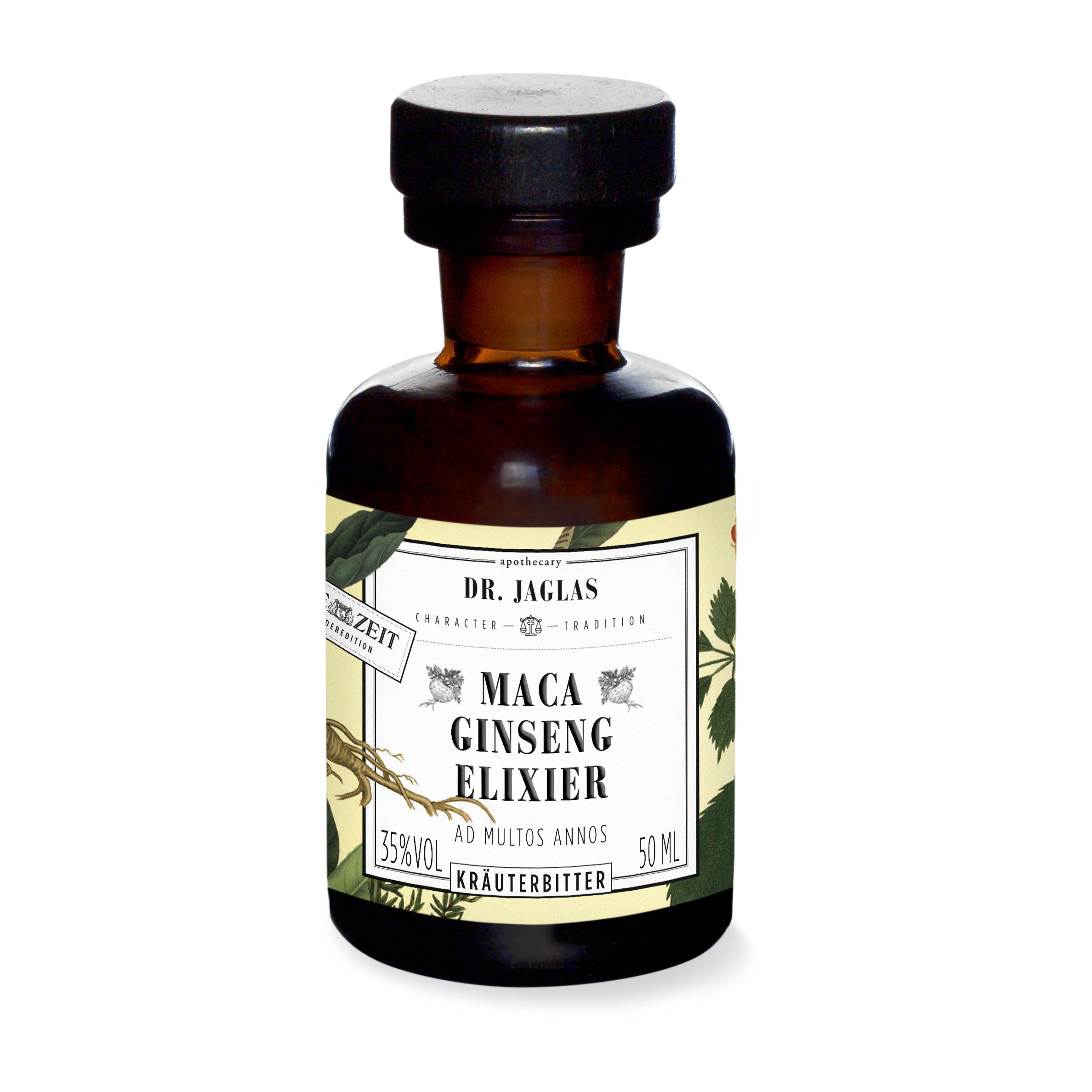 Dr Jaglas Maca Ginseng Elixier 50 ml Flasche