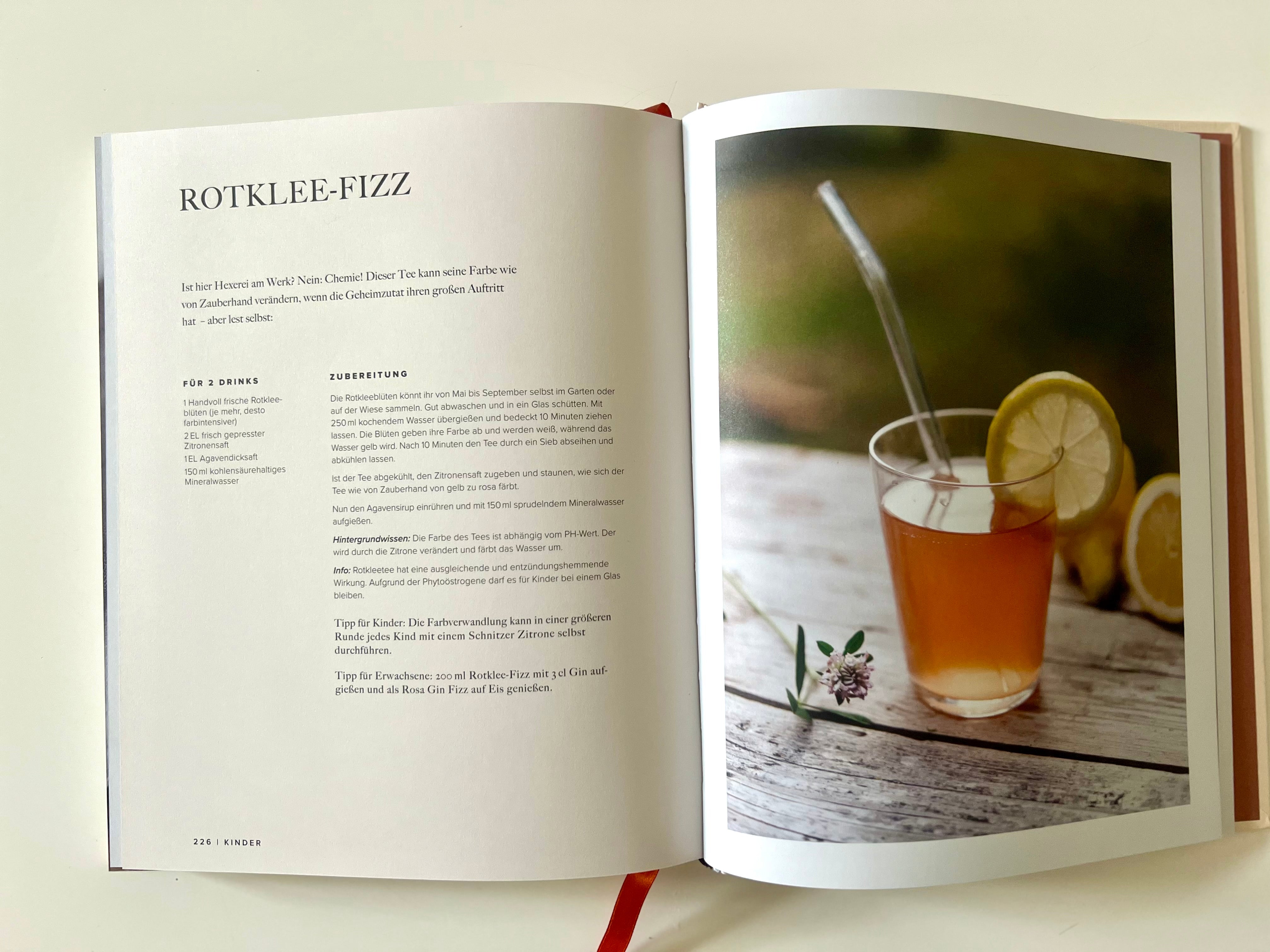 Rotklee Fizz