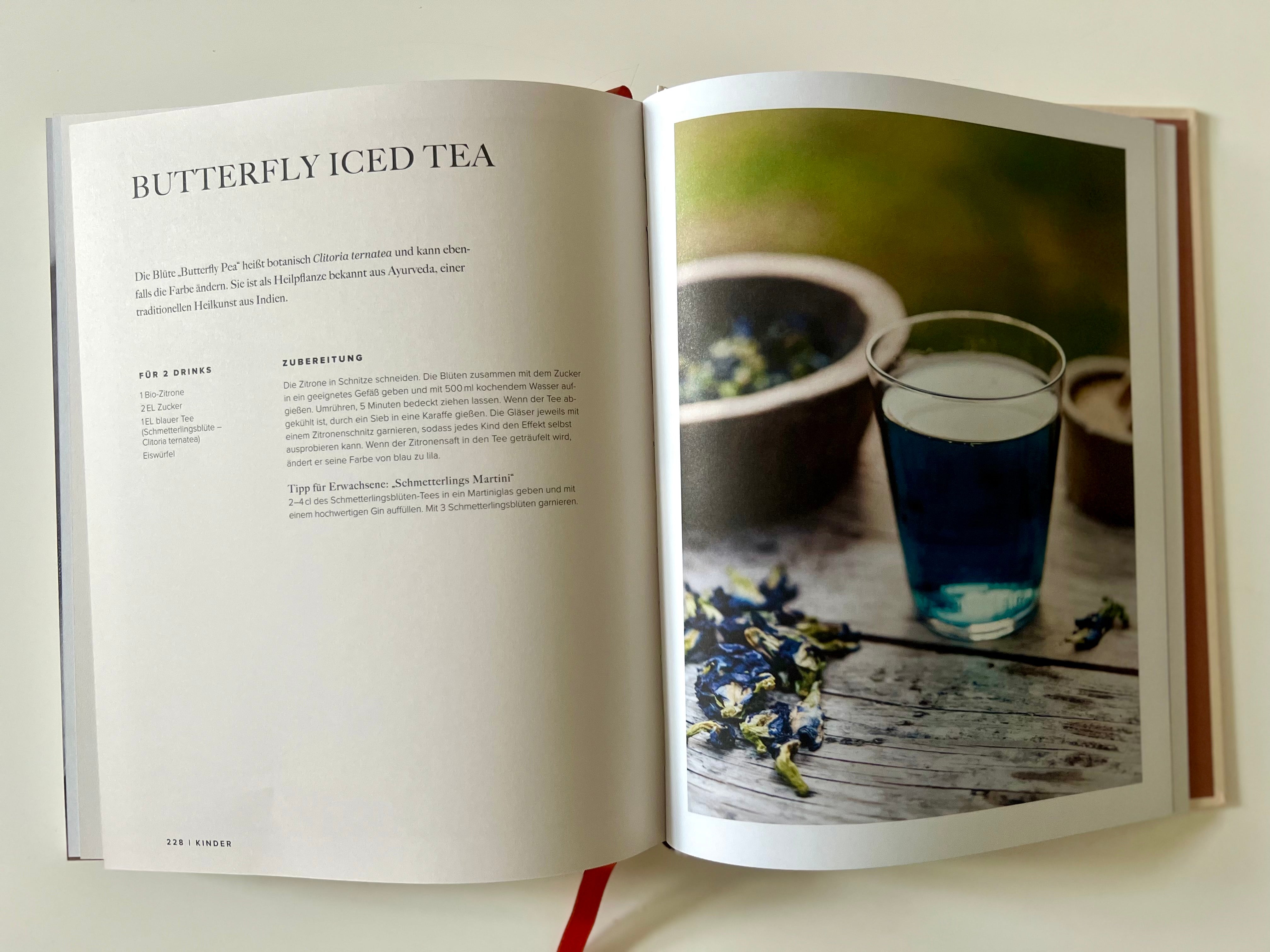 Was Gäste glücklich macht - Butterfly Iced tea