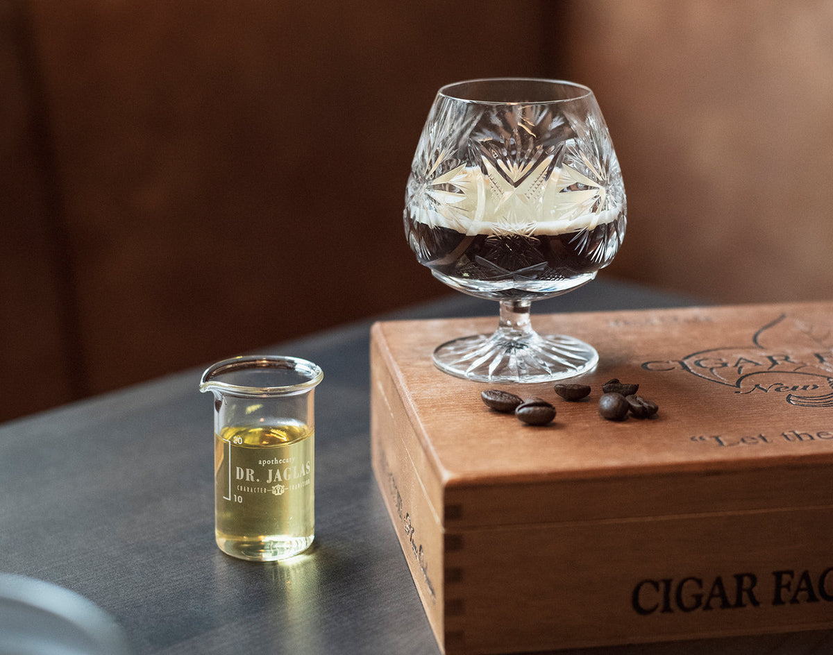 Der Espresso corretto als Dr. Jaglas Stimulizer