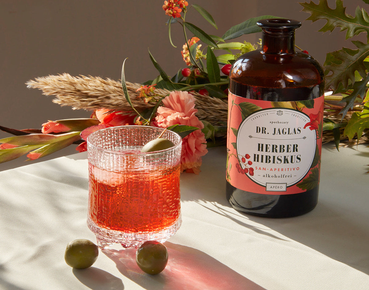 Alkoholfreier Hibiskus Sour