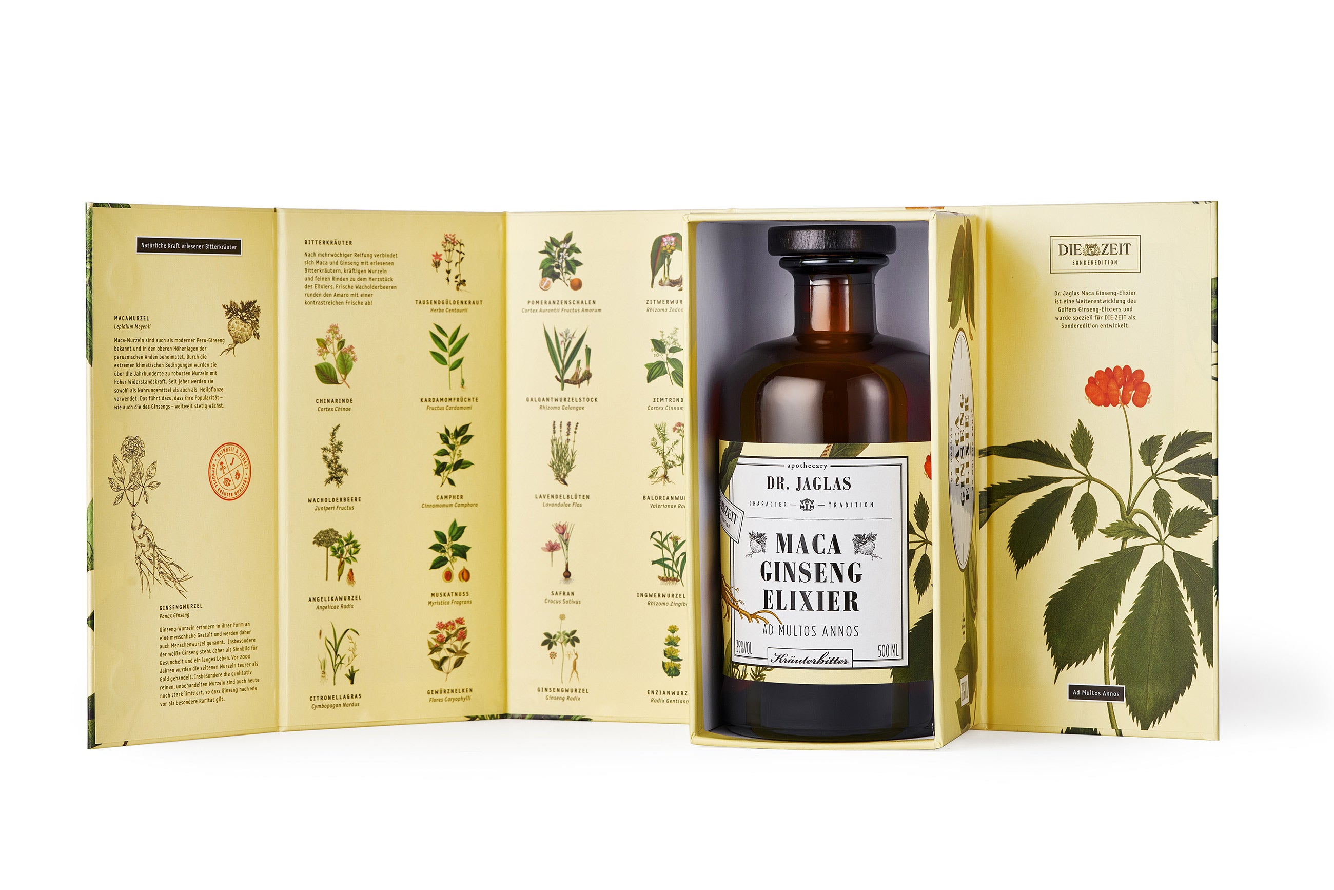 Maca Ginseng Elixier im Geschenkkarton