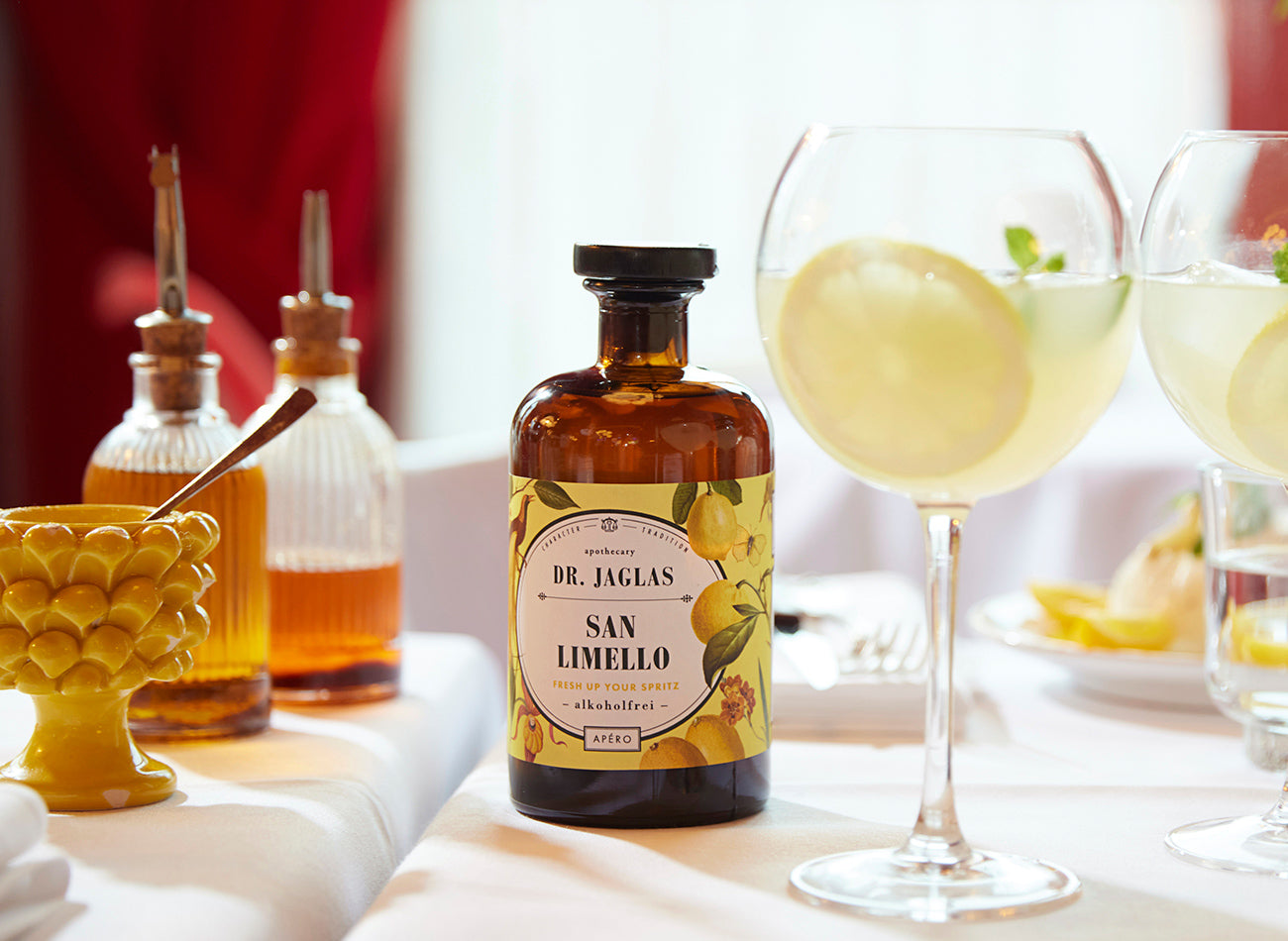 Dr Jaglas San Limello – Zarte Zitrone - der alkoholfreie Limoncello