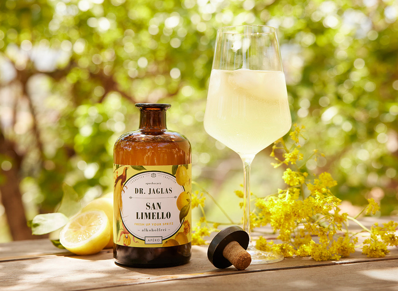 Dr Jaglas San Limello – Zarte Zitrone - angerichtet im Glas 