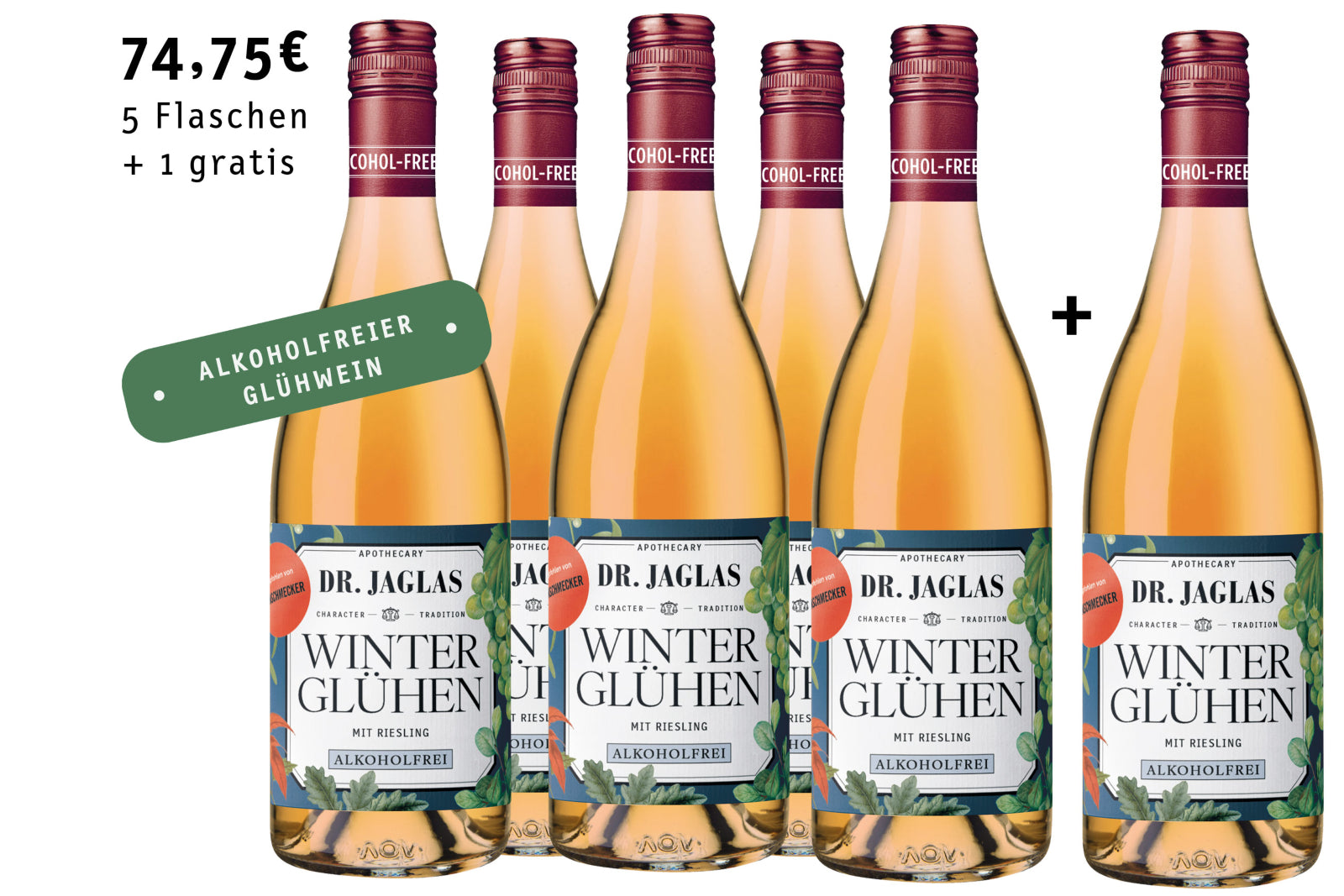 Winter-Glühen weiß (limitiert) - 5 + 1 Bundle